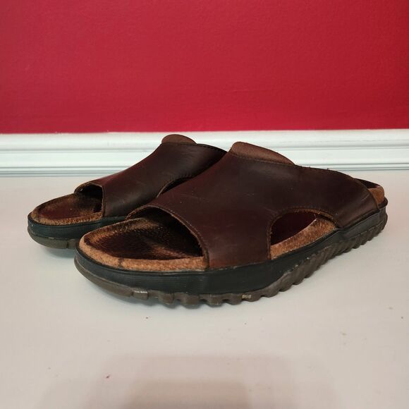 G.H. Bass & Co. Bass Sidney Suede Leather Cushioned Upper Mens Slides Size 7.5M main image 11